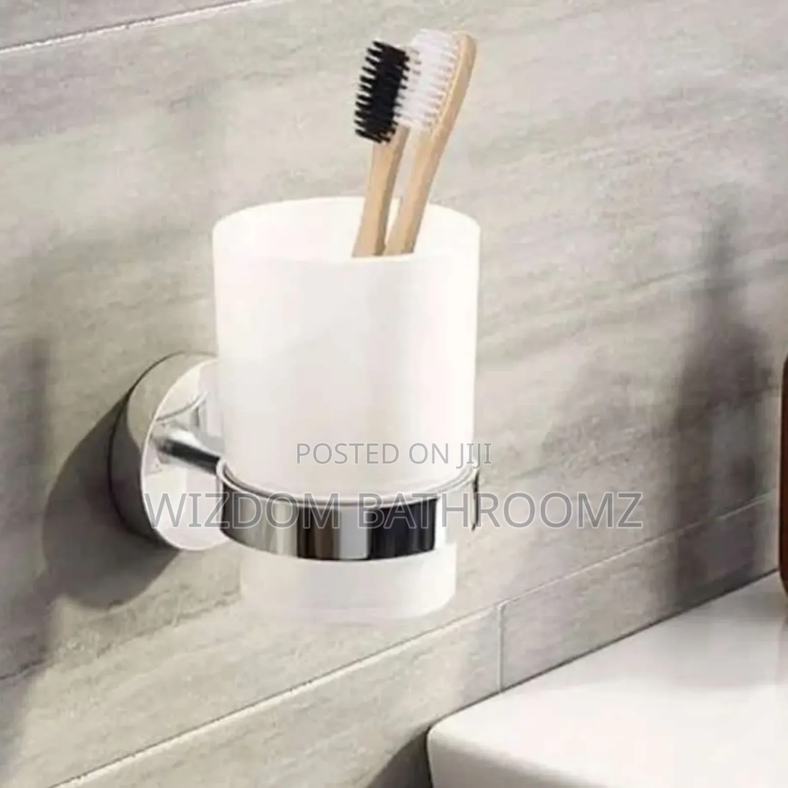 Glass Cup Brush Holder