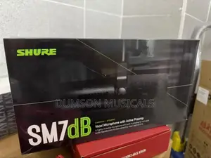 Shure Sm7db Dynamic Vocal Microphone With Built-in Preamp