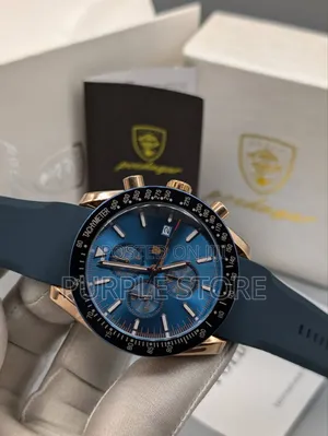 Photo - *Poedagar* Rubber Chronograph*Solid Quality