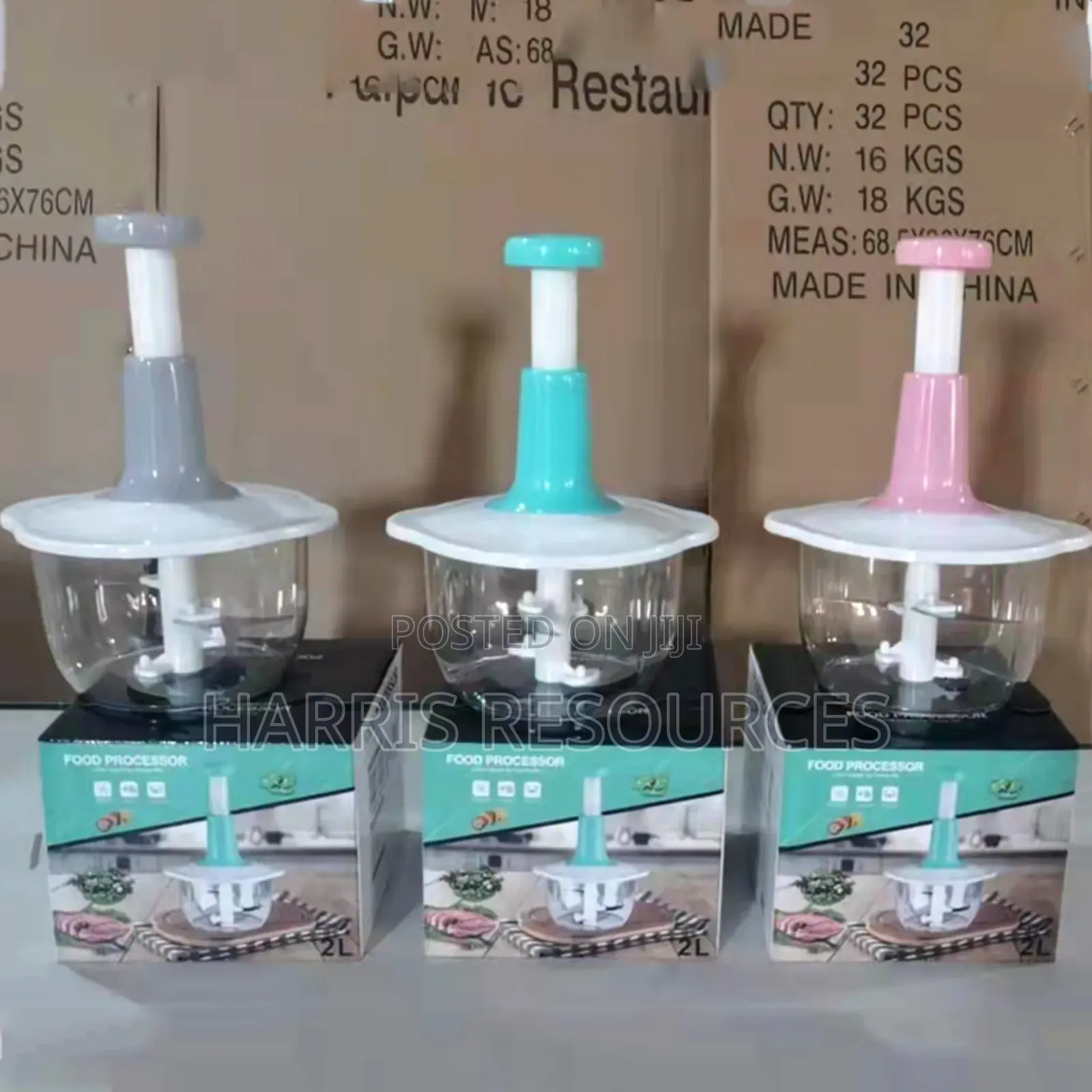 Hand Pat Manual Blender Multi-Purpose Food Processor