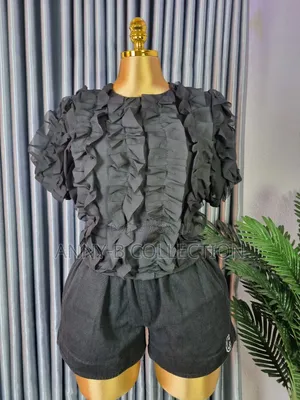 Photo - Ladies Quality Thrift Chiffon Crop Top