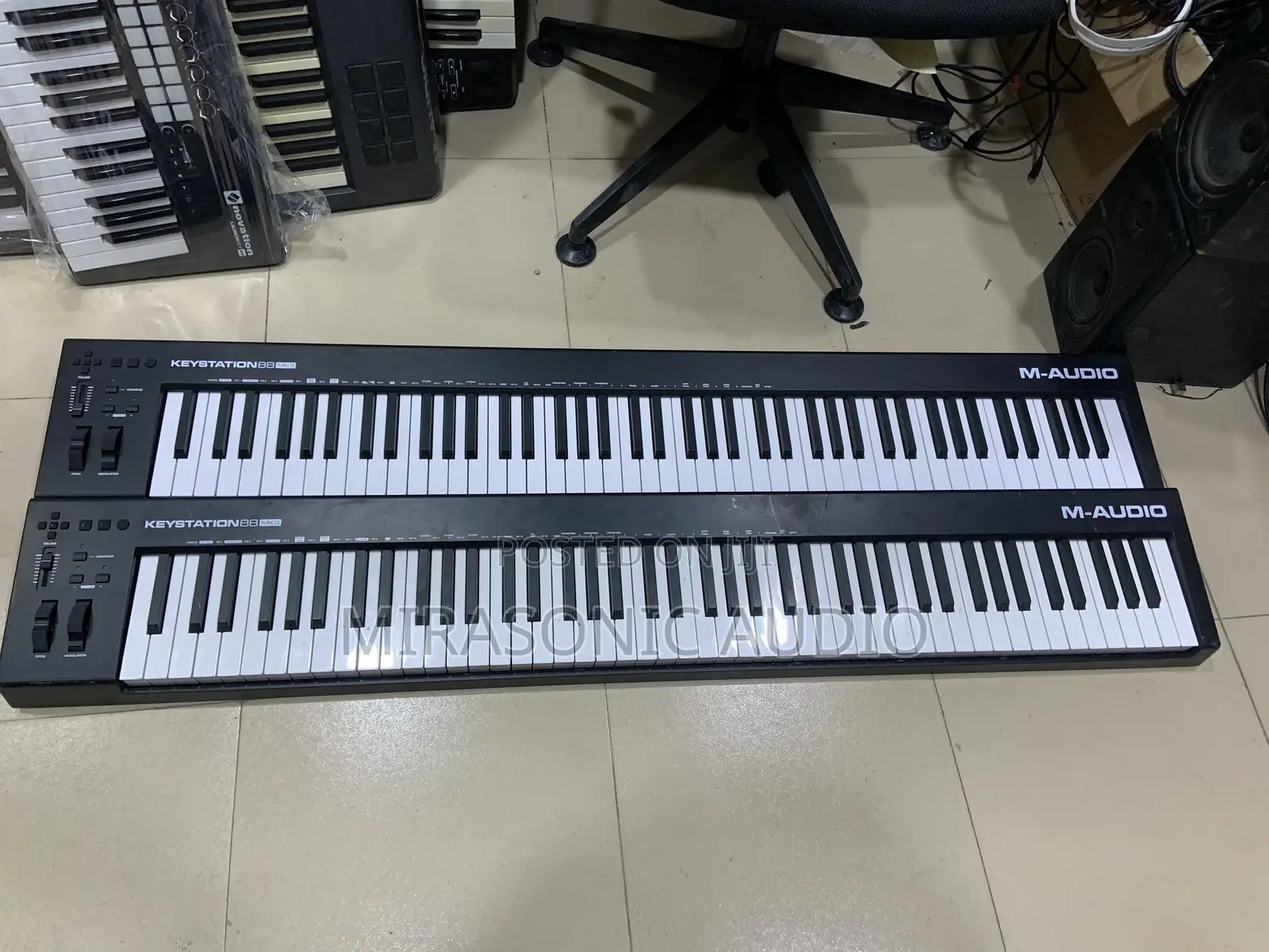 M Audio Keystation88 Used Midi Keyboards
