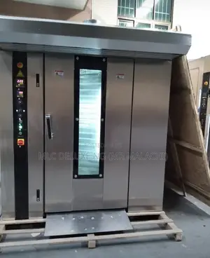 2 Bags Rotary Oven Double Trolley/64tray Diesel Two Bag Oven
