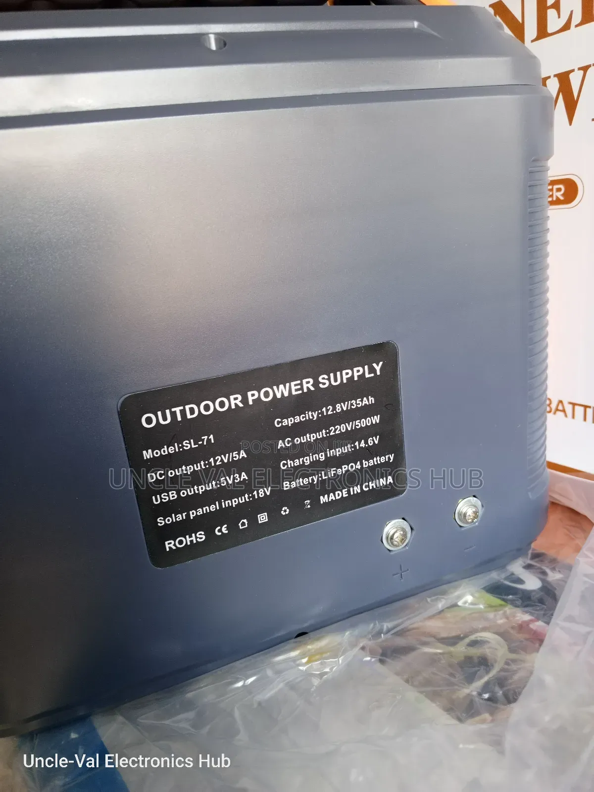 Energy Storage 500w Solar Generator