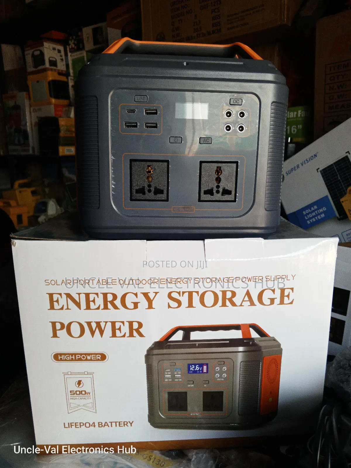 Energy Storage 500w Solar Generator