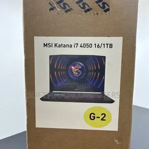 New Laptop MSI Katana 15 16GB Intel Core I7 SSD 1T