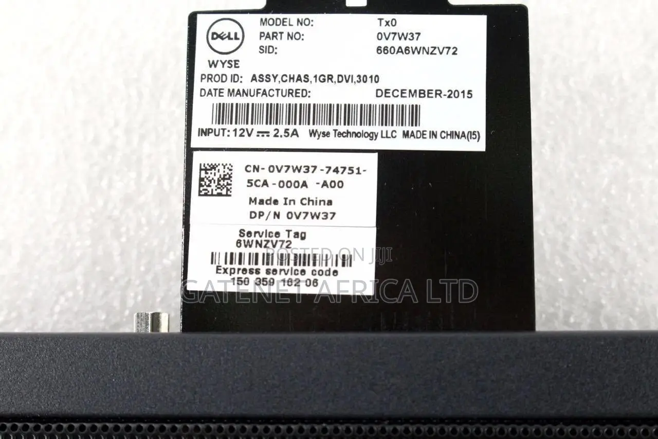 Desktop Computer Dell Wyse 3030 1GB Intel Pentium eMMC 16 GB