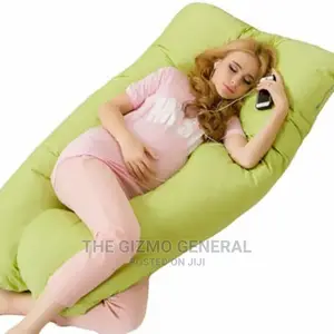 Pregnancy U-Shaped Total Body Pillow - Green
