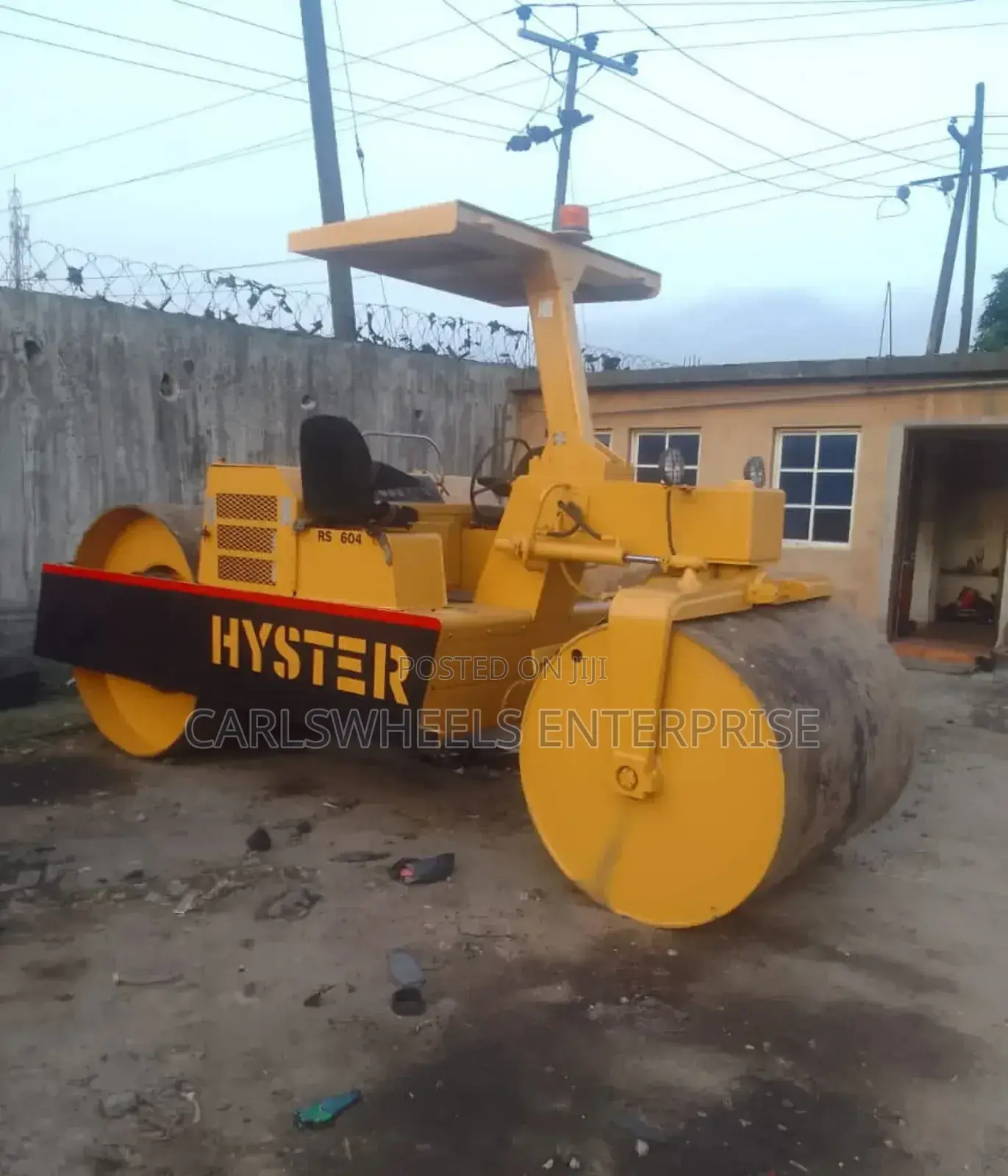 Foreign Used 10tons Hyster Roller
