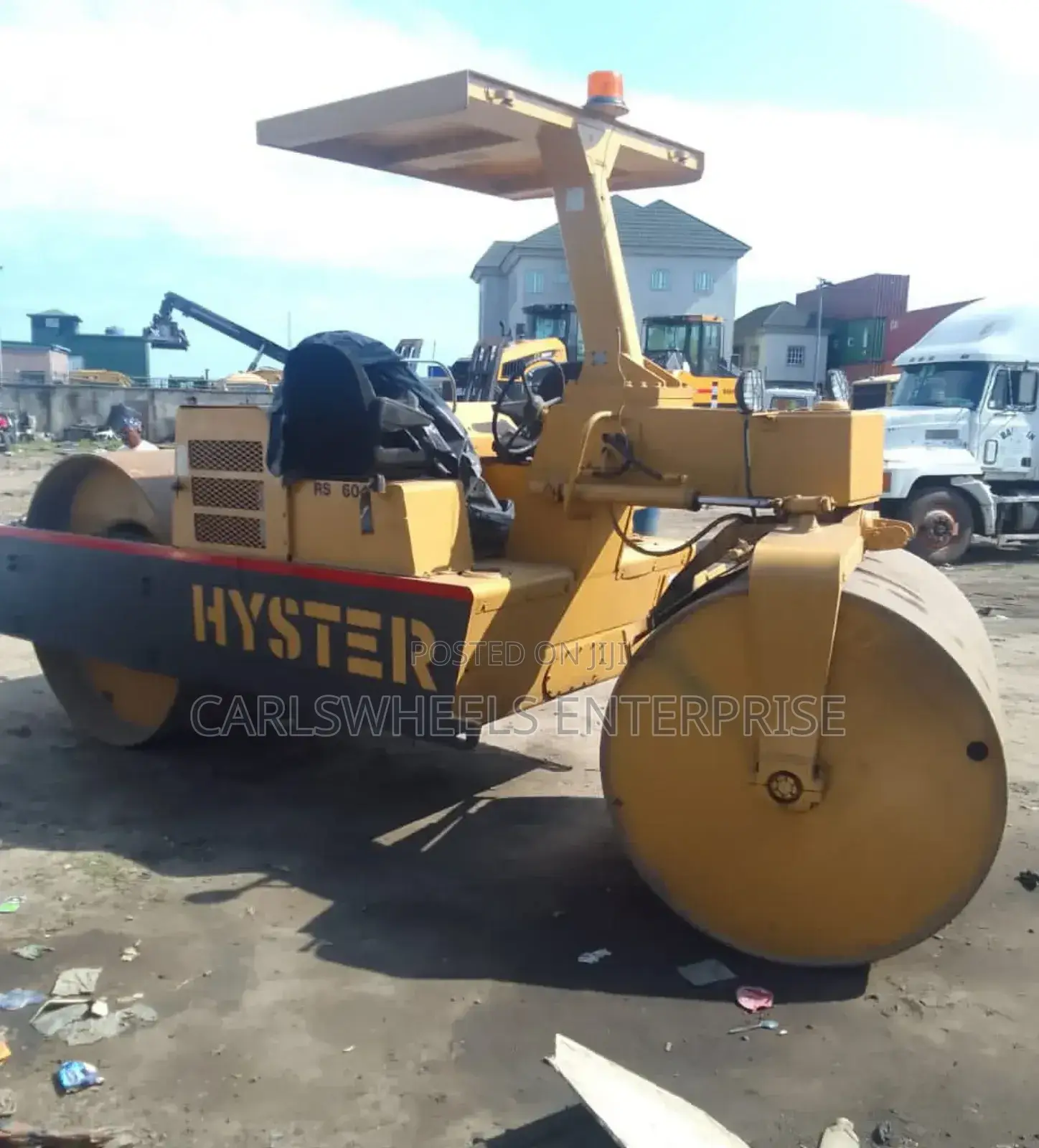 Foreign Used 10tons Hyster Roller