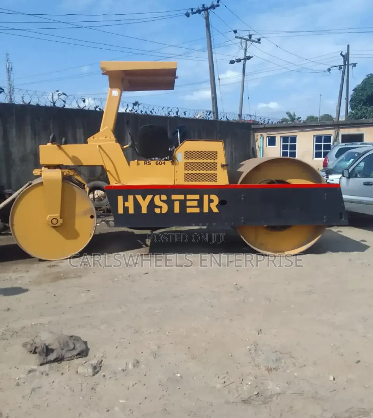 Foreign Used 10tons Hyster Roller