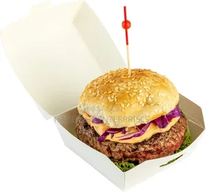 Disposable Paper Burger/Fries Box 1,000pces