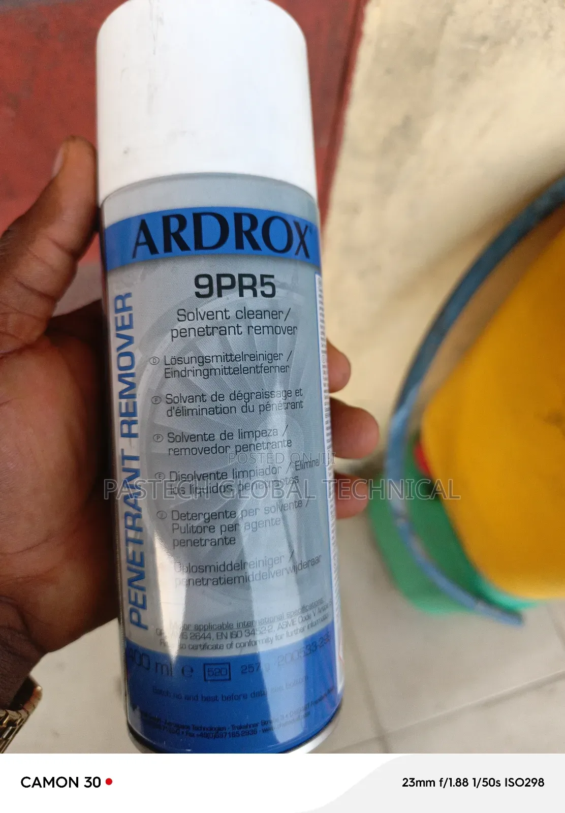 Ardrox 9PR5 Solvent Cleaner