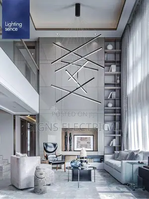 LED Line Light Simple Modern Atmosphere Dining Room Light
