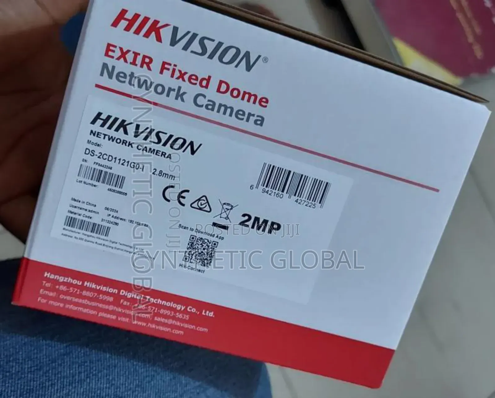 Hikvision 2mp Ip Camera Ds_2cd1121_go_i