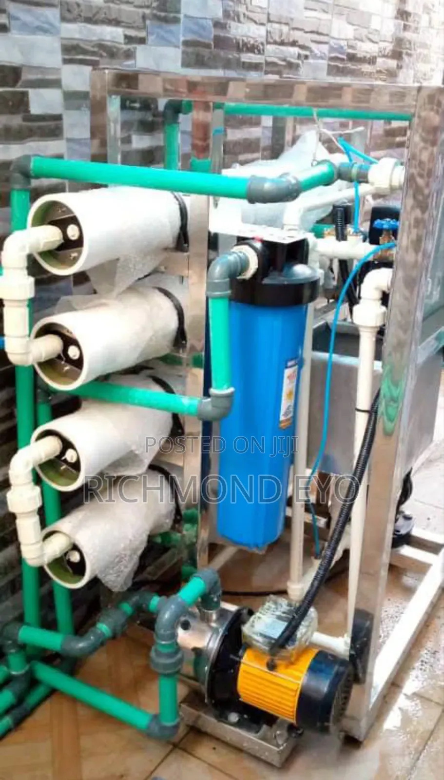 Complete Water Treatment Process Using Reverse Osmosis Syste