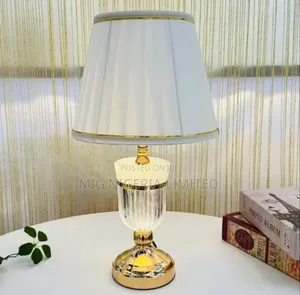 Acleric Gold Bedside Table Lamp