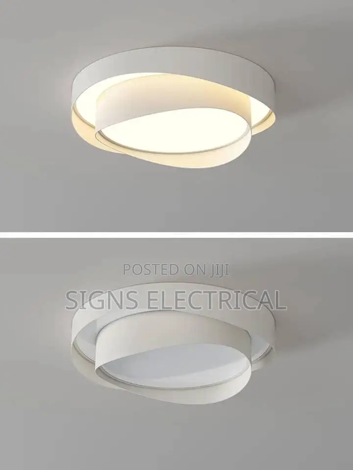 Modern Pure White Led Ceiling Light Nordic