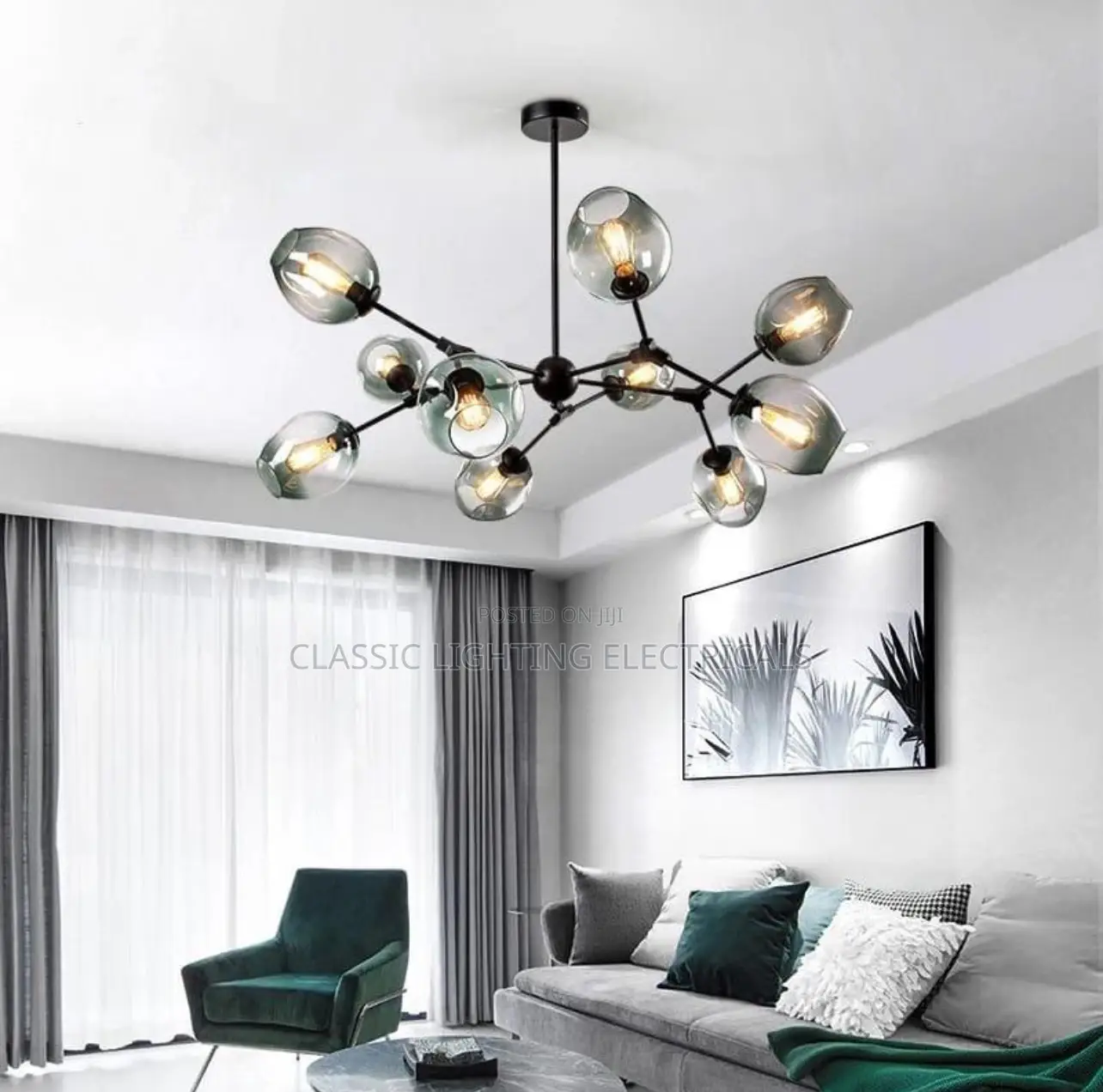 Classical Glass Chandeliers Pendant Light Home Decor Light