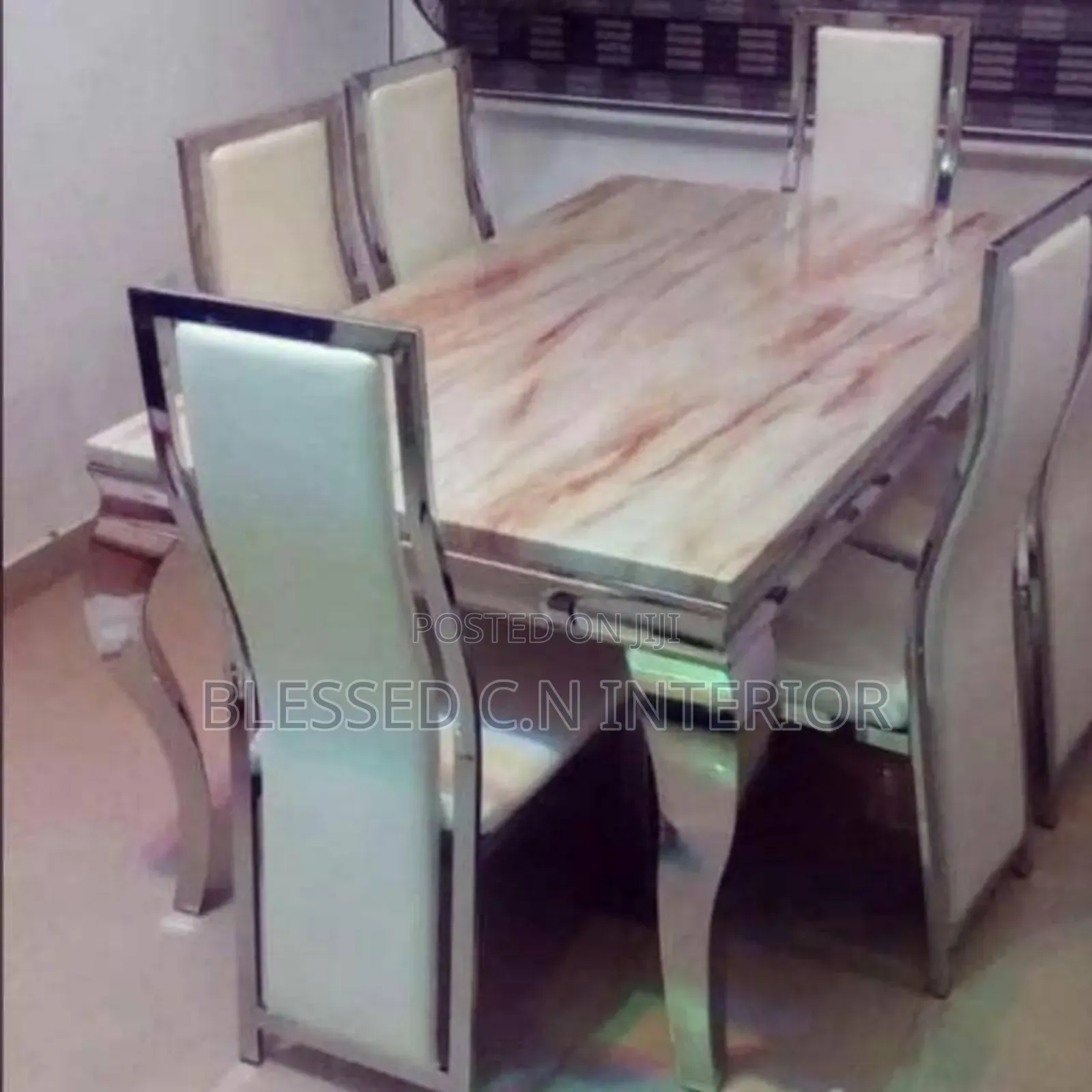 High Quality Marble Dining Table Set