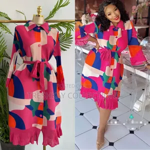 Quality Chic Belted Miyaki Dress