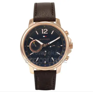 Original Tommy Hilfiger Leather Watch Available in Store