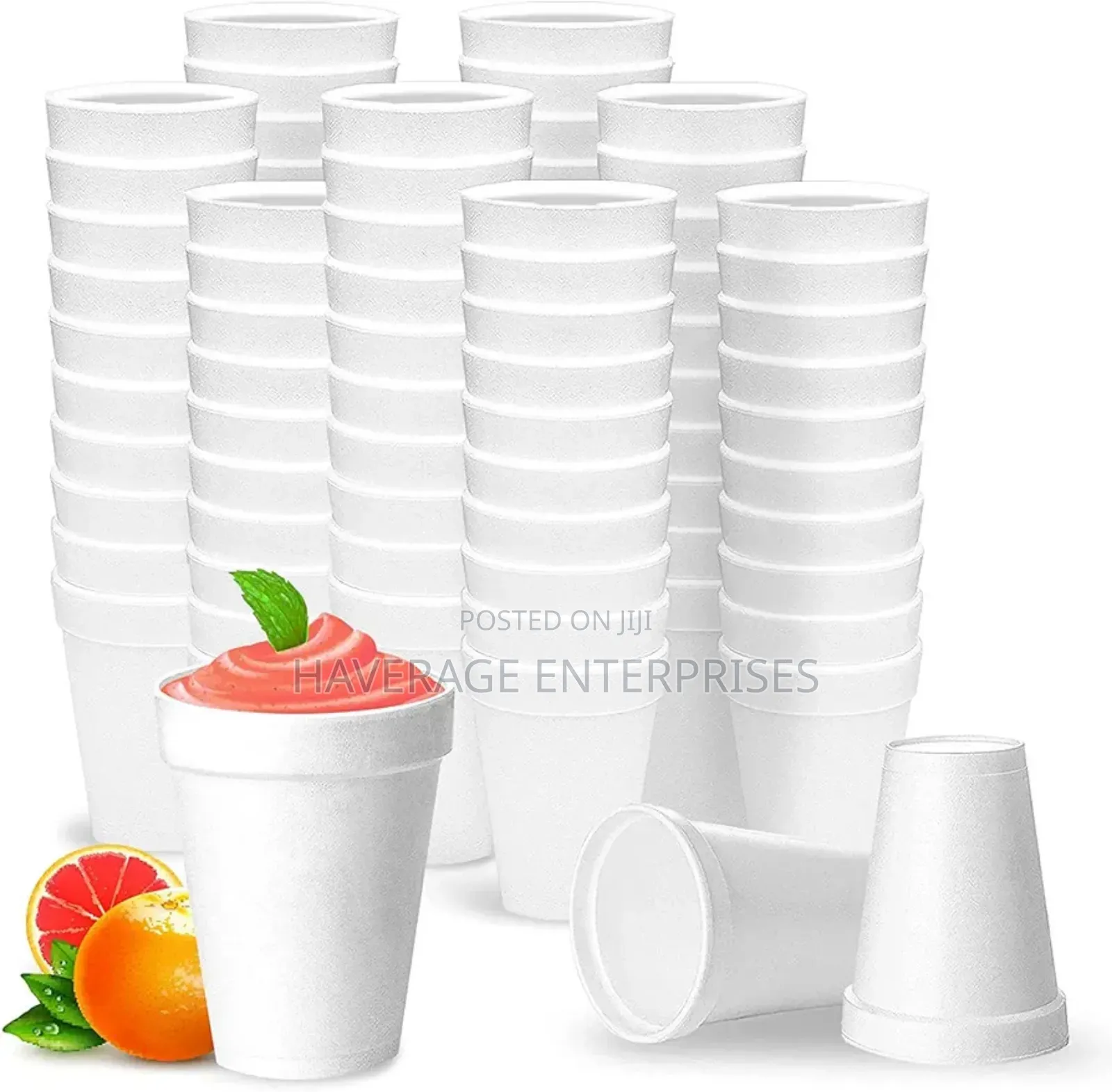 16oz White Foam Cup 1,000pces