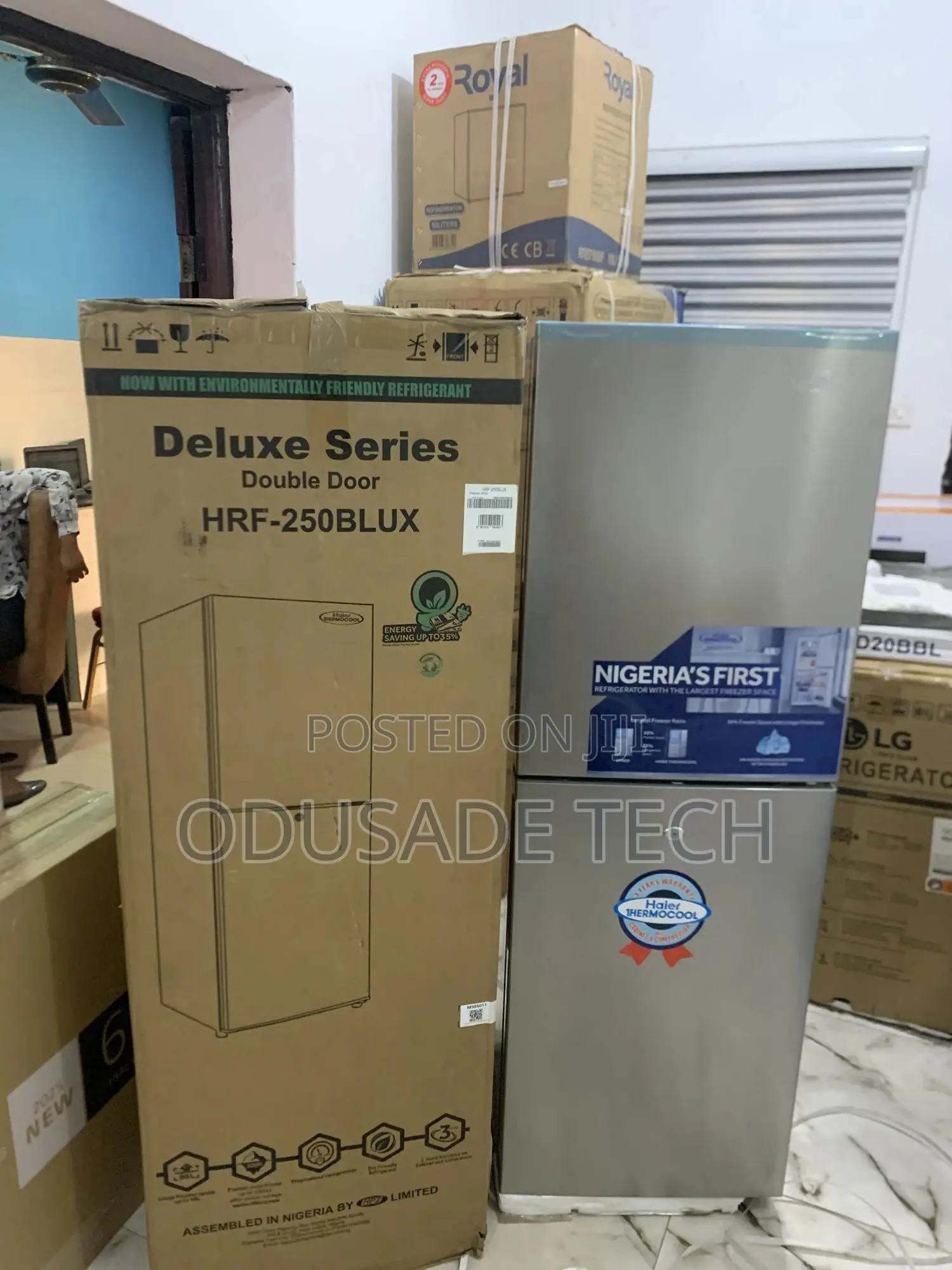 Arctic Chill Haier Thermocool Double Door Fridge HRF 250blux