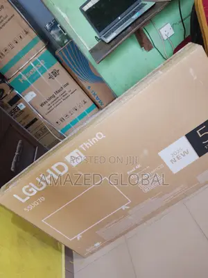 New in LG 55" Clean View Smart Uhd TV + Wfi-Built In