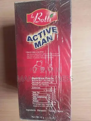 La Botti Active Man Tea for Sexual Health – 20satchets.
