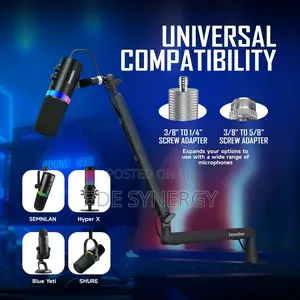 Pro Podcast USB Wired Desktop Microphone With Noise Cancella
