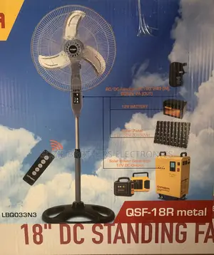 QASA 18 Inches Ac/Dc Standing Fan