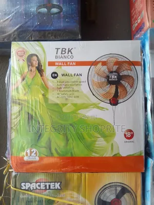 TBK Bianco Wall Fan 18inches