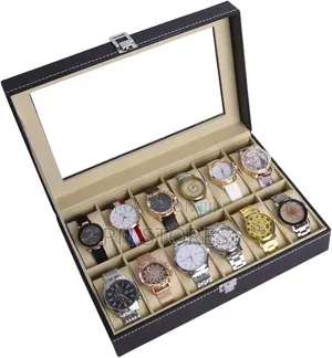 Wristwatch Storage Organizer Watch Box