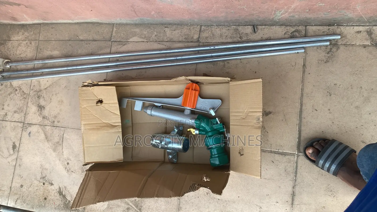 Rotating Rain Gun