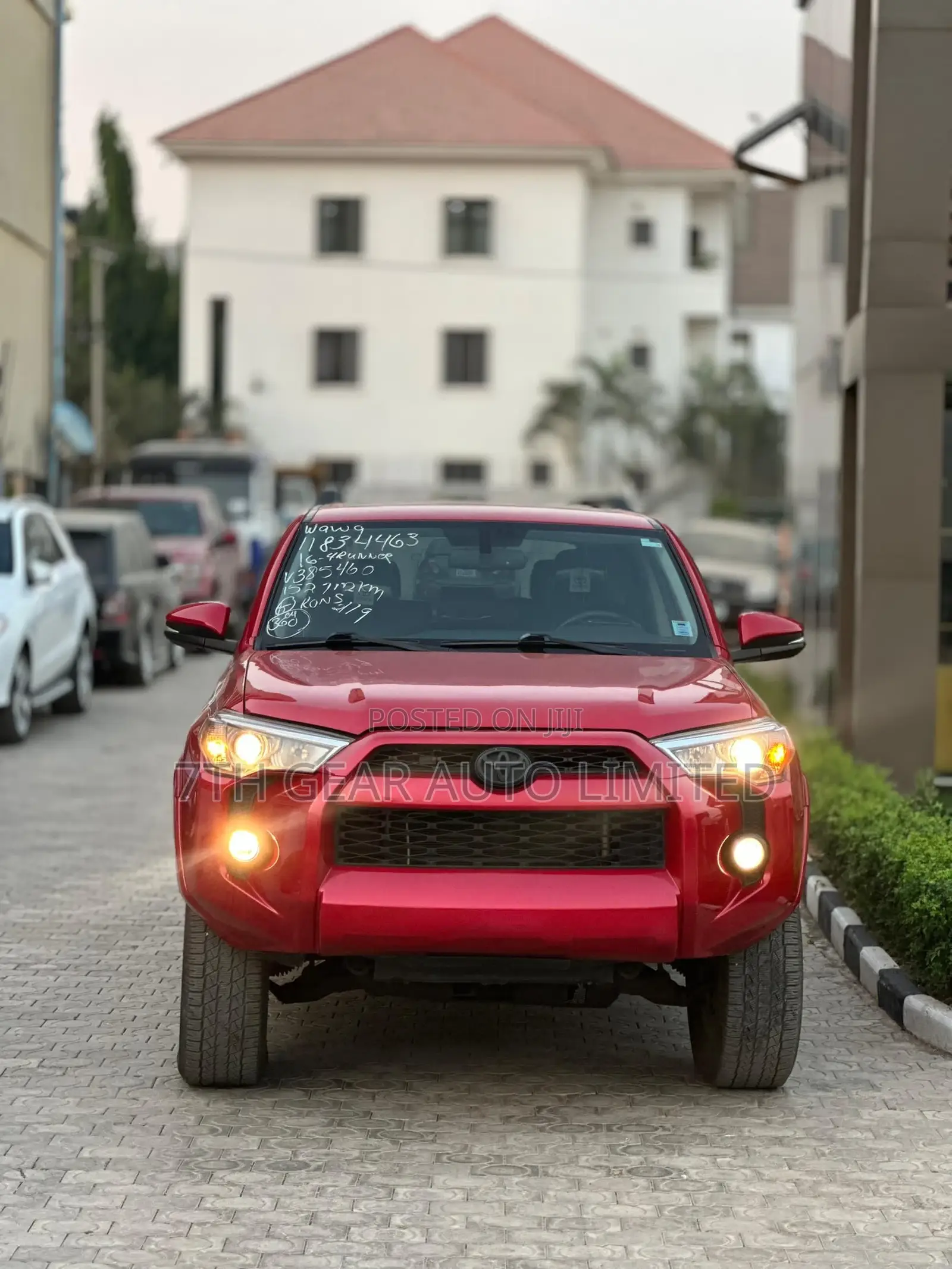 Toyota 4-Runner 2017 Red