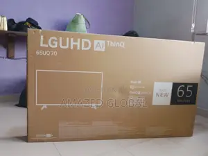 Introducing the New LG 65" Frameless Built in App Smart TV