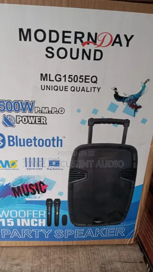 Modern Day Sound 15inches Wireless Public Address System