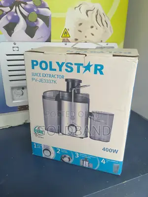 Polystar 68mm Juice Extractor (Fresh Juice Made Easy)