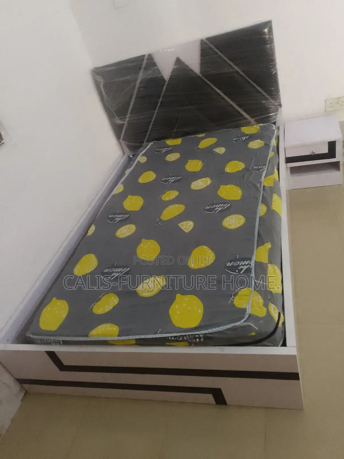 6ft X 4.5ft Bedframe (White Color)
