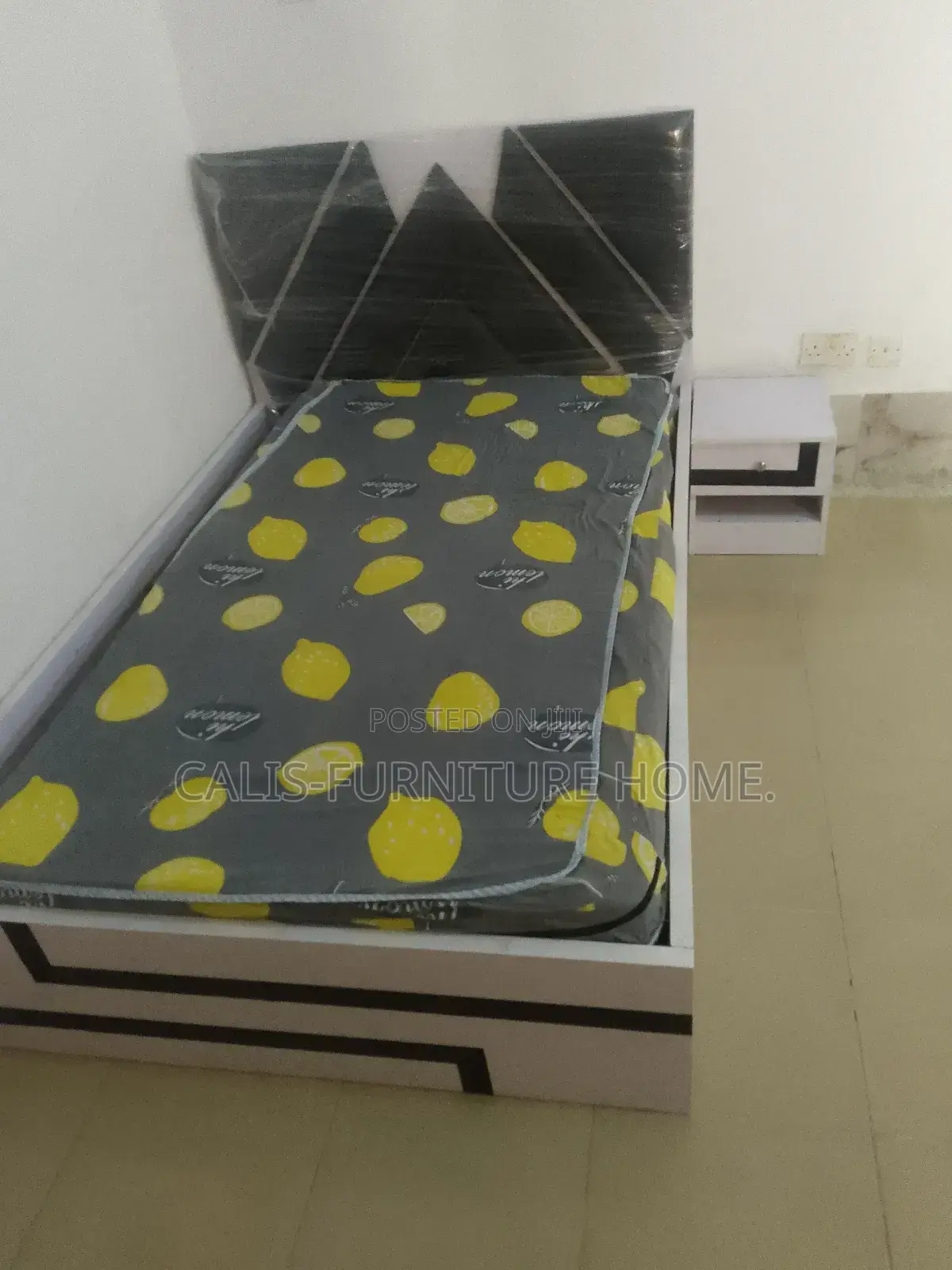6ft X 4.5ft Bedframe (White Color)