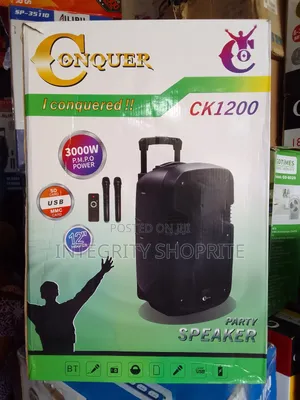 Conquer Public Speaker 12woofer 3000wat