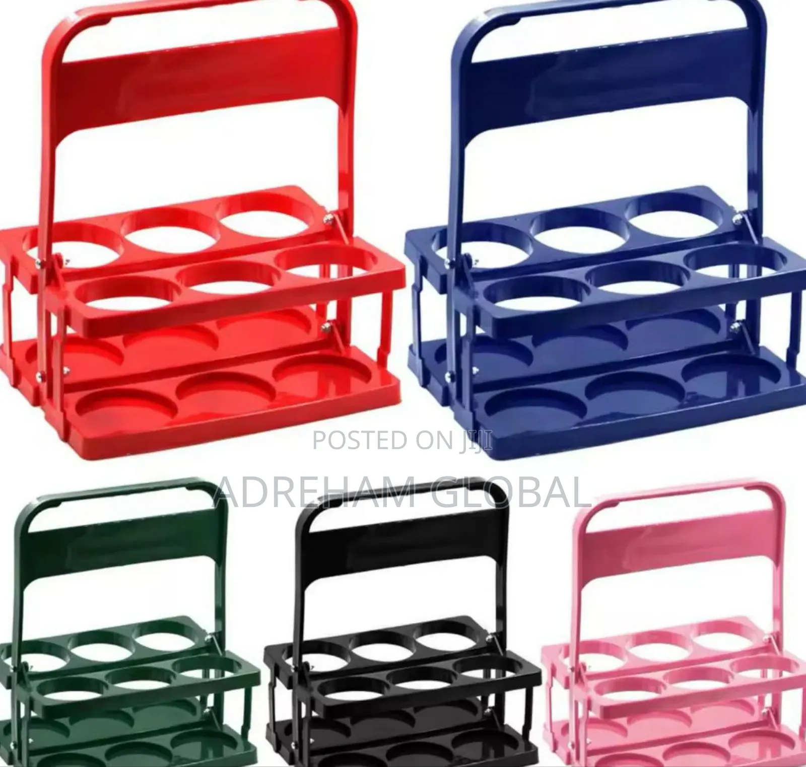 Pack Wine Bottle Rack Foldable Basket Beer Bottle Carrier