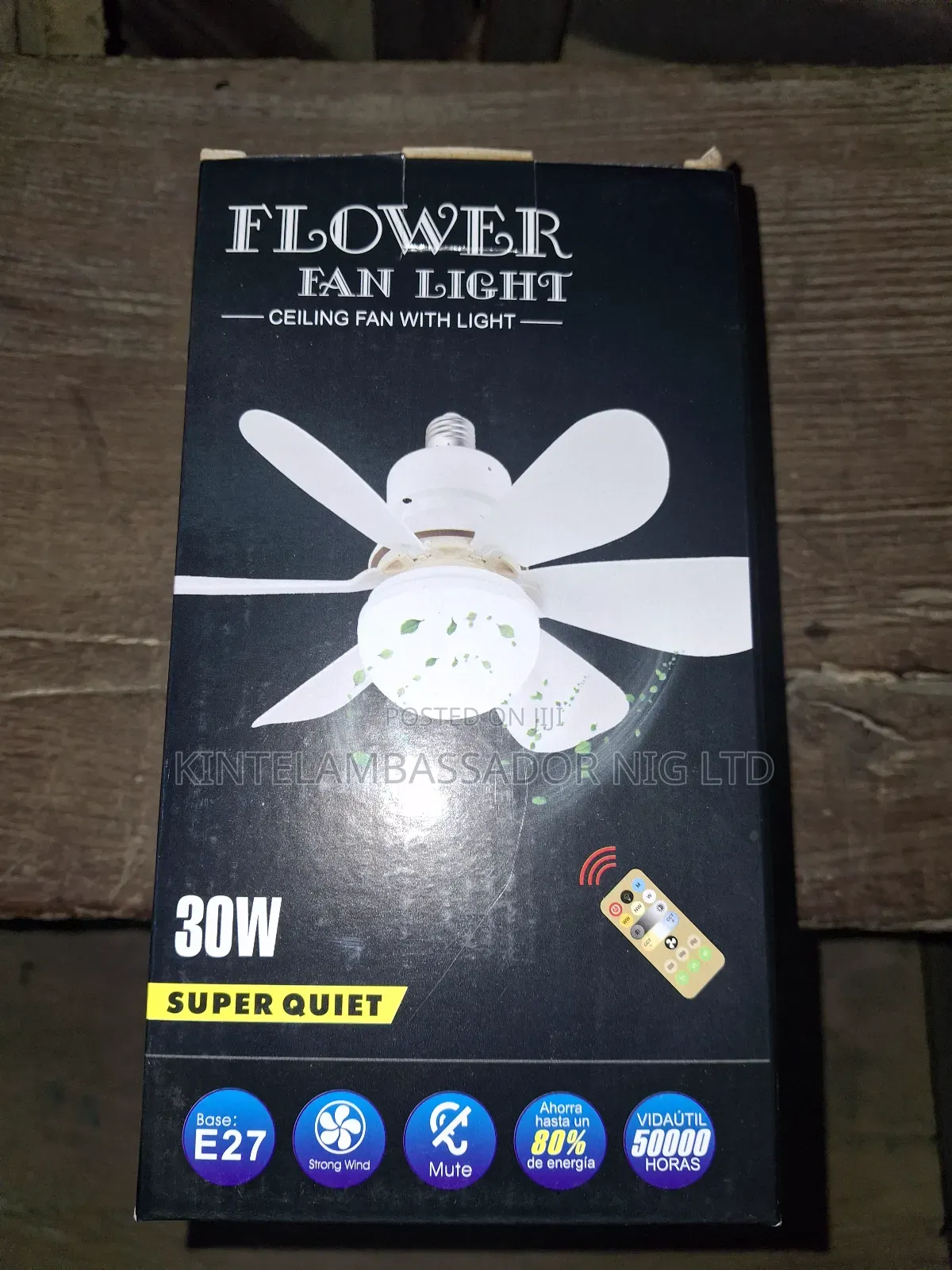 Flower Fan Light - Ceiling Fan With Light