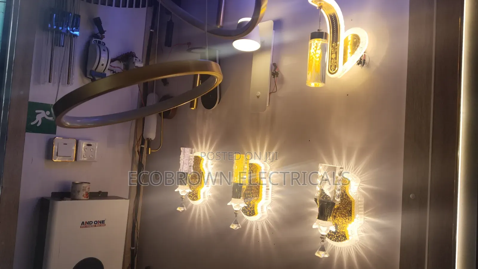 Wall Brackets LED With 3 Color Shades