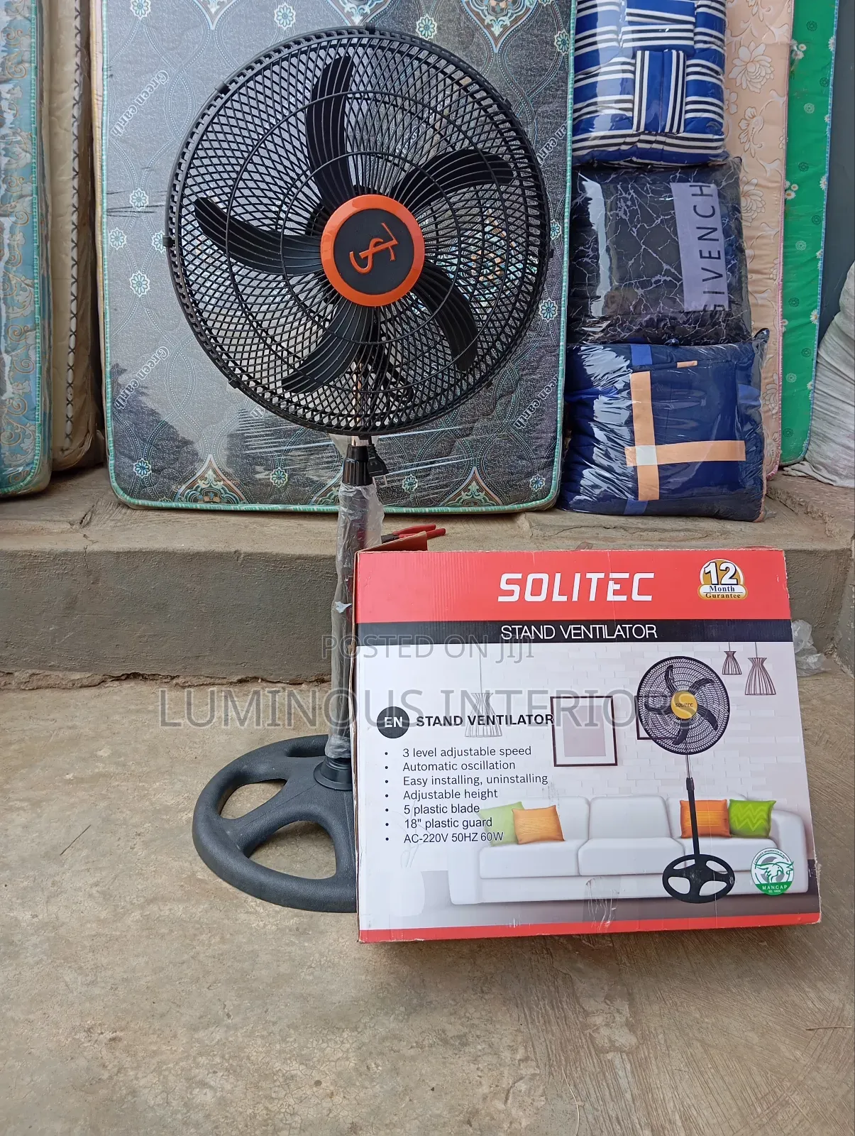 Solitec Standing Fan