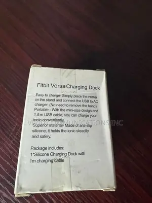Charger Dock for Fitbit Sense/Sense 2/Versa 3/Versa 4