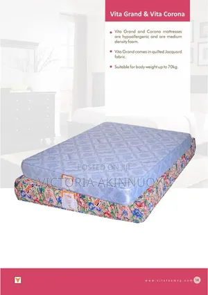 Vita Grand and Corona Mattress
