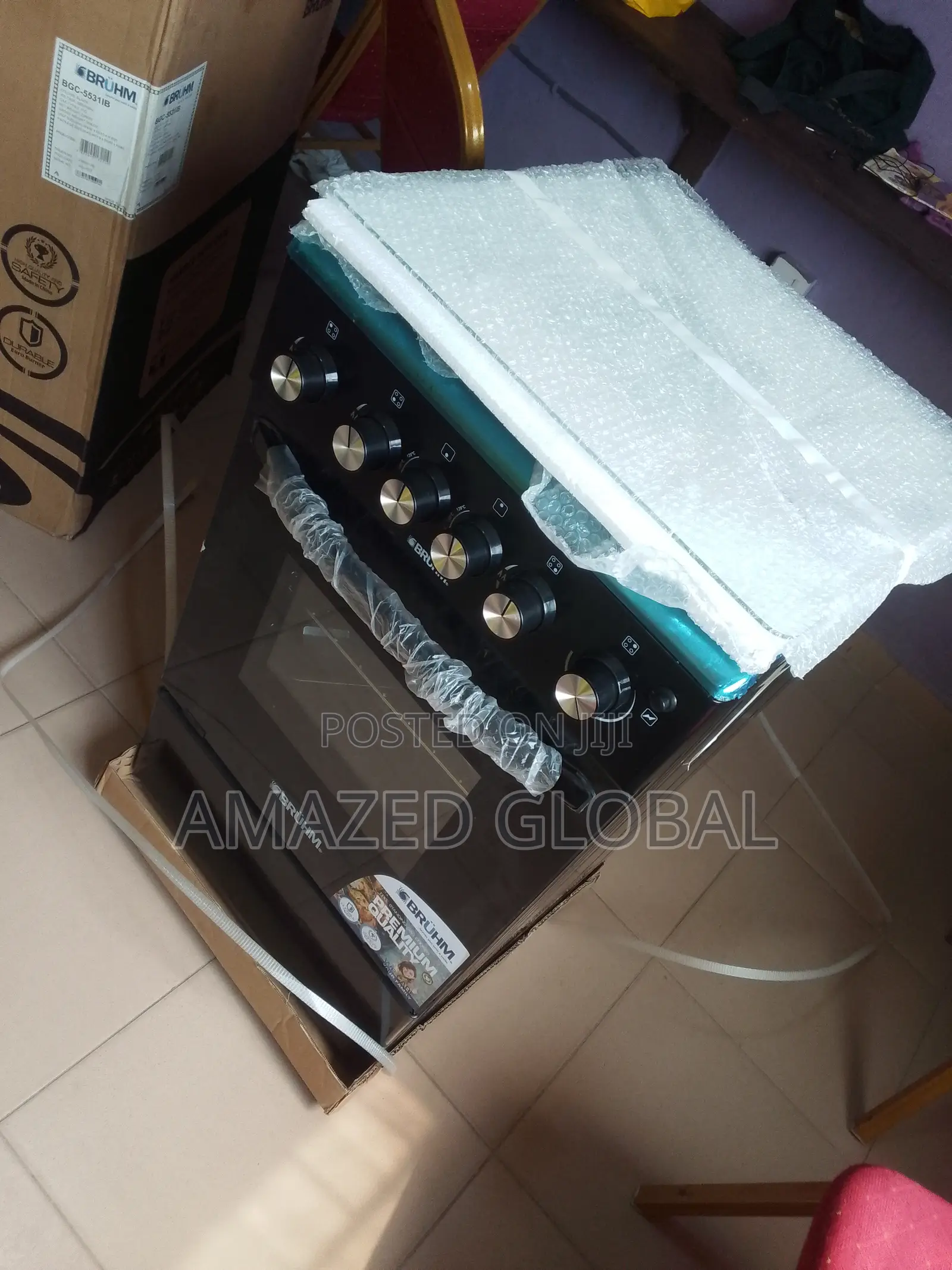 Affordable Bruhm Standing Gas Cooker + Durable Burner