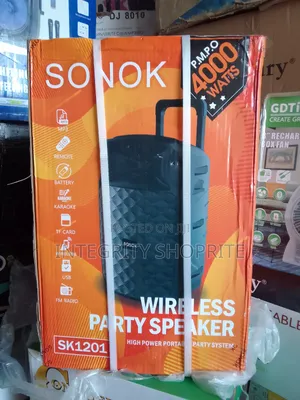Sonok Wirless Portable Party Speaker 4000watts